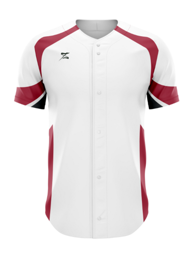 Full Button Baseball Jersey - TeamSeams
