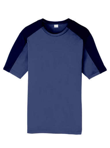 Sport-Tek PosiCharge Competitor Sleeve-Blocked Tee