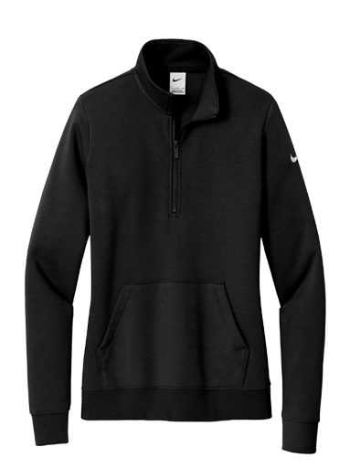 Nike Women's Club Fleece Sleeve Swoosh 1/2-Zip