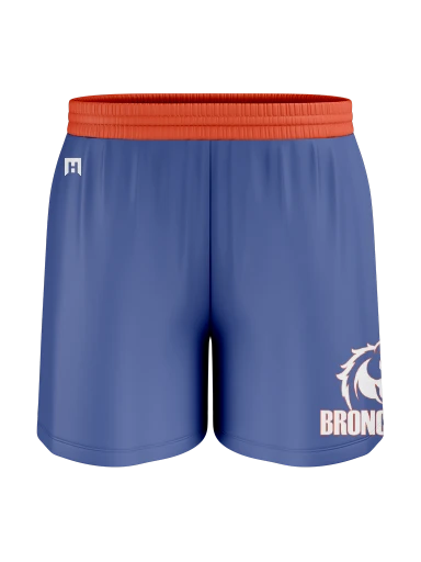 GVYF Broncos Men's 7" Multisport Pocketed Shorts preview, front