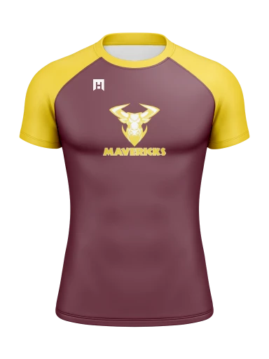 Men’s Compression Raglan Rash Guard preview, front