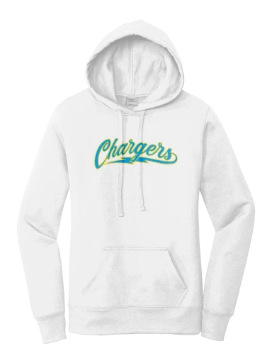 GVYF Chargers Women's Core Fleece Pullover Hooded Sweatshirt preview, front