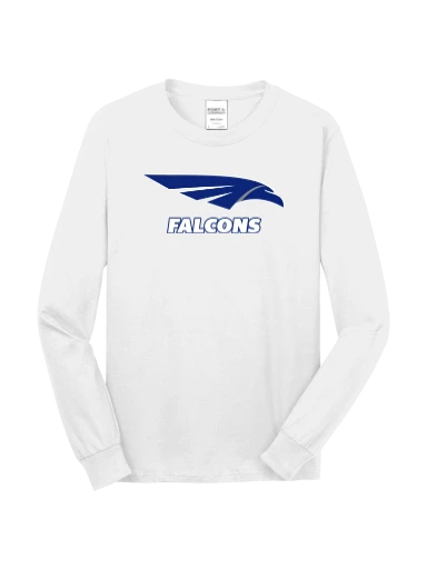 GVYF Falcons Long Sleeve Core Cotton Tee preview, front
