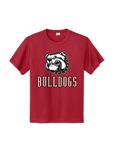 GVYF Bulldogs Youth PosiCharge Competitor Tee preview, front