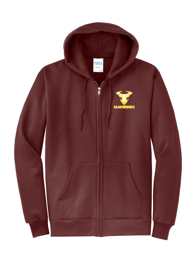 GVYF Mavericks Core Fleece Full-Zip Hooded Sweatshirt preview, front