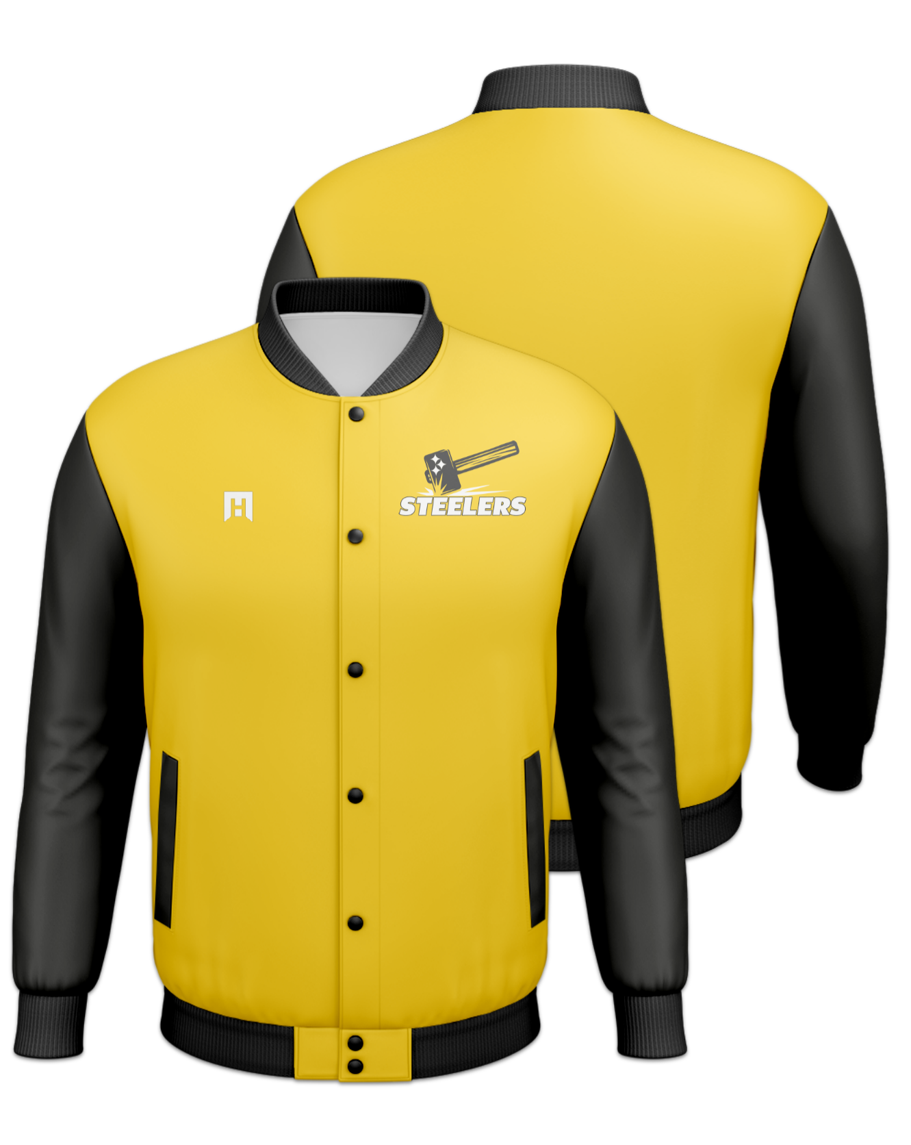 Rendered product preview, stack