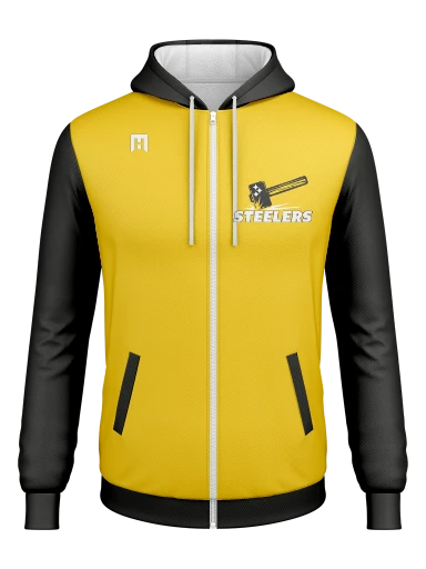 Full Zip Poly Fleece Hoodie preview, front
