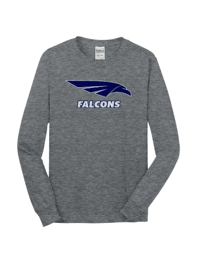 GVYF Falcons Long Sleeve Core Cotton Tee preview, front