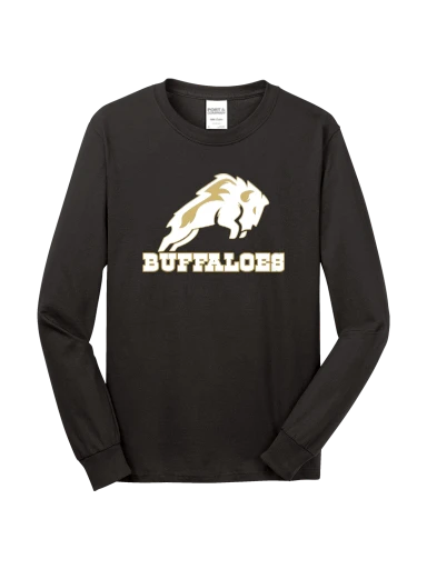 GVYF Buffaloes Long Sleeve Core Cotton Tee preview, front
