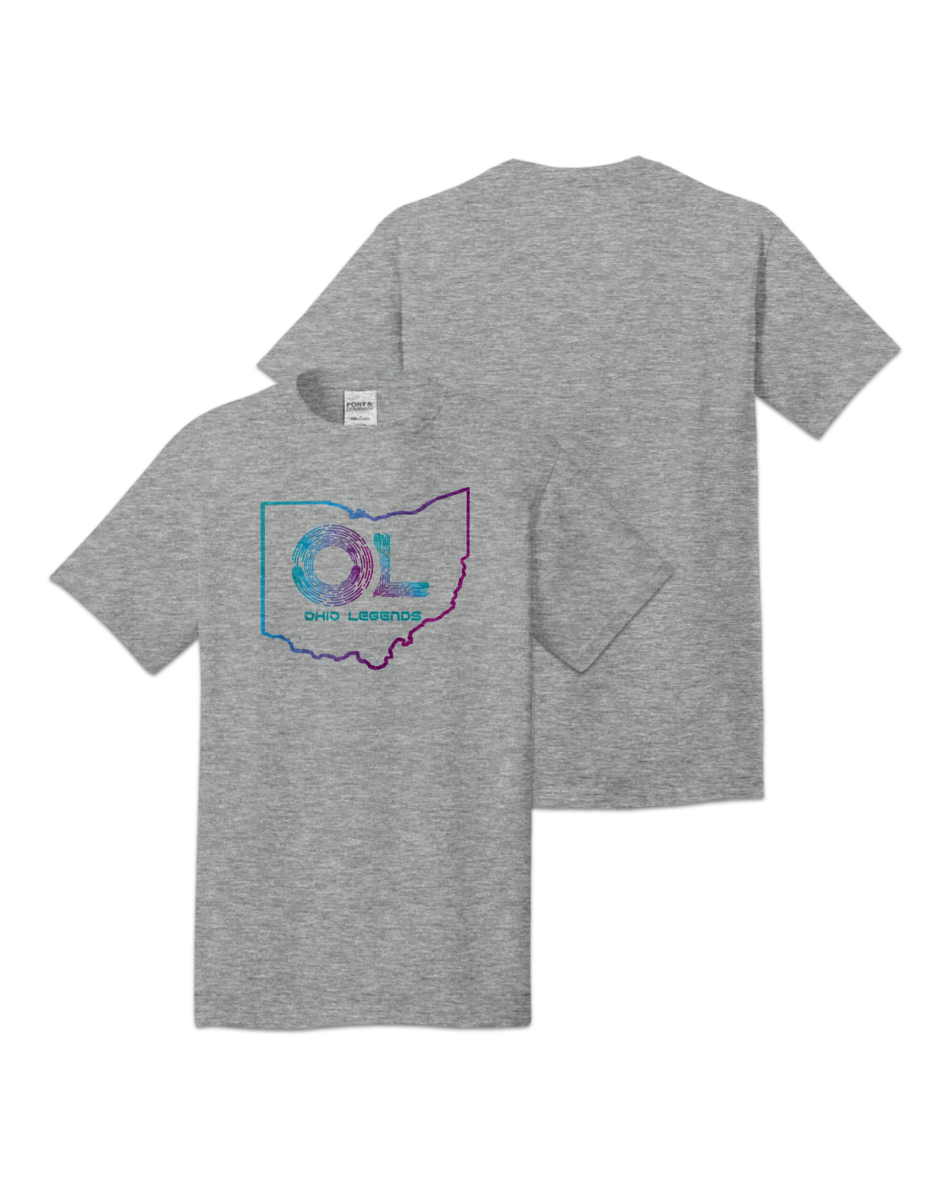 Rendered product preview, stack