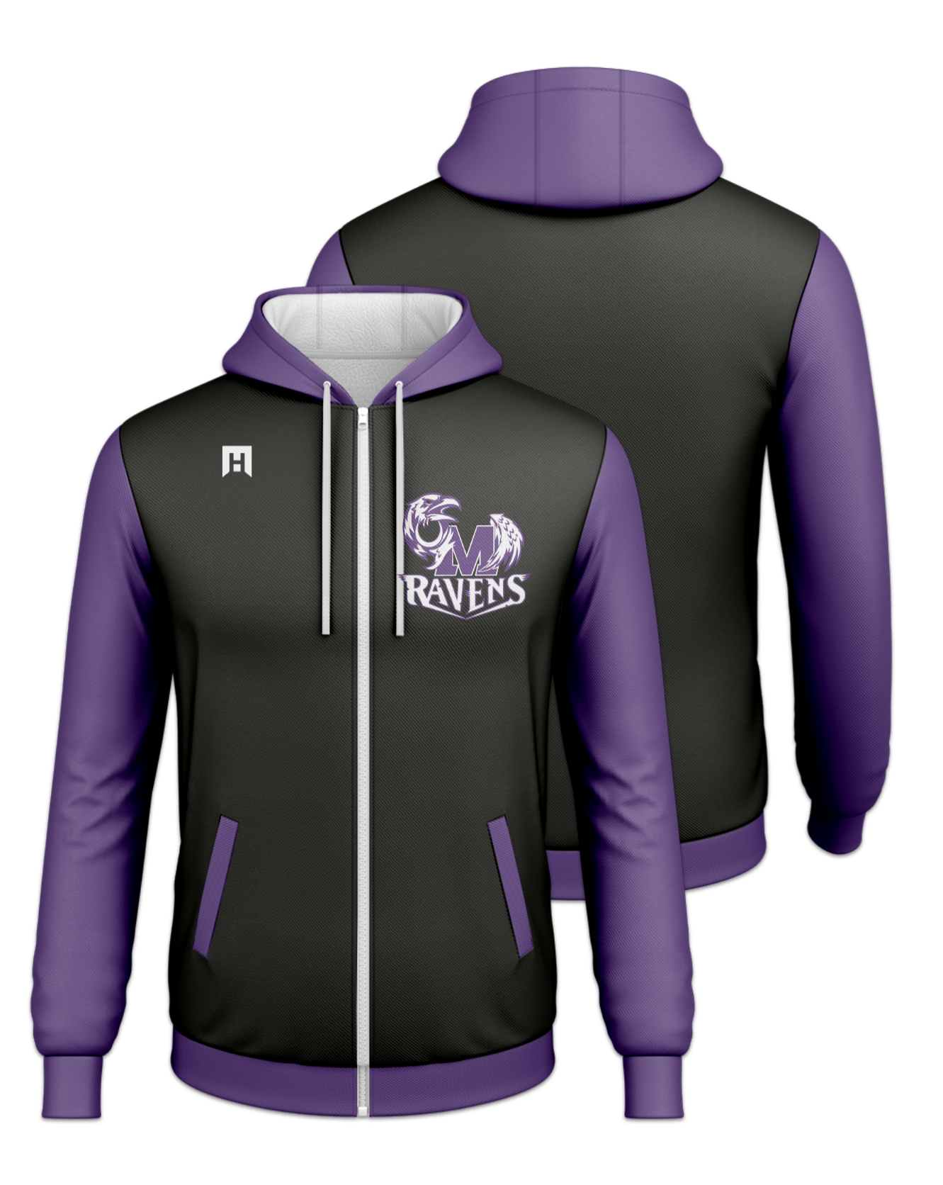 Rendered product preview, stack