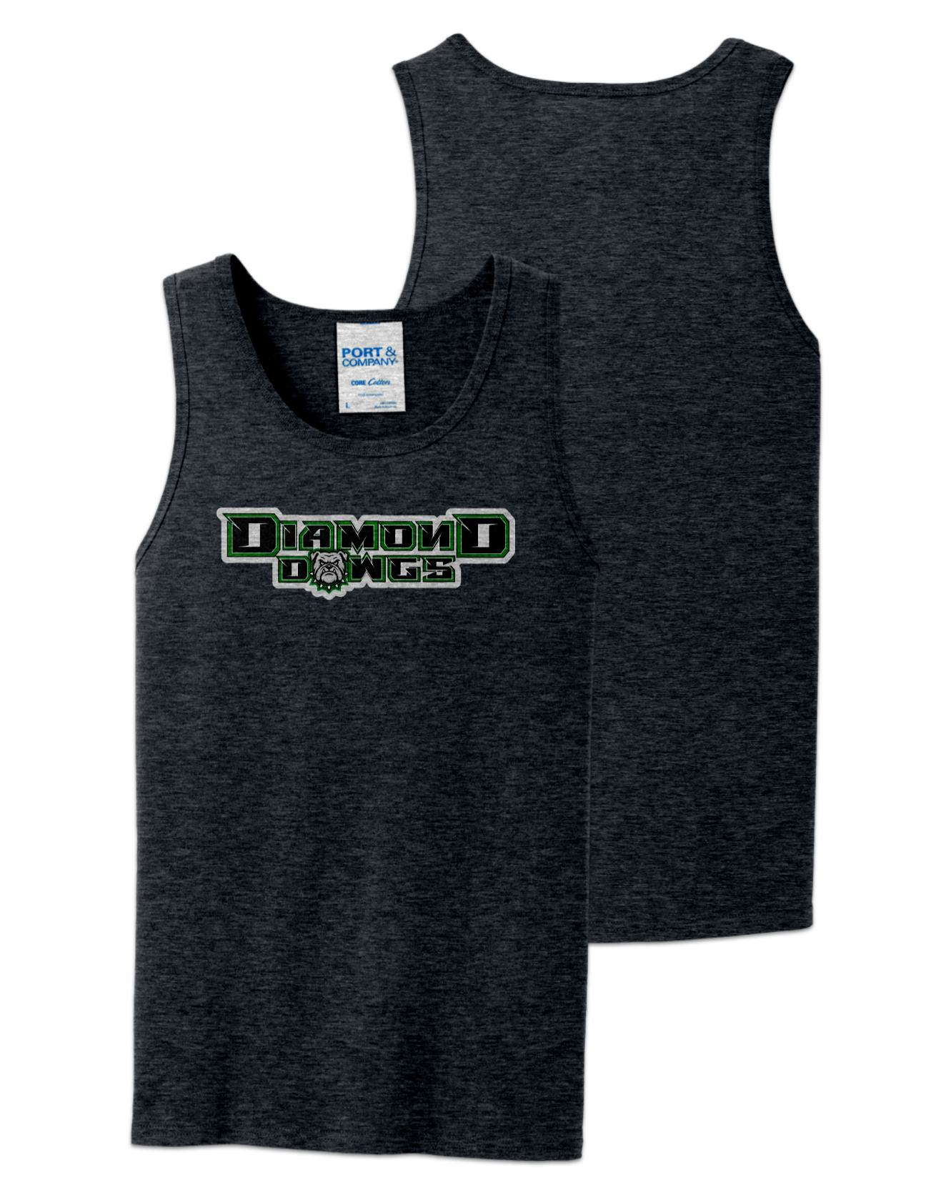 Rendered product preview, stack