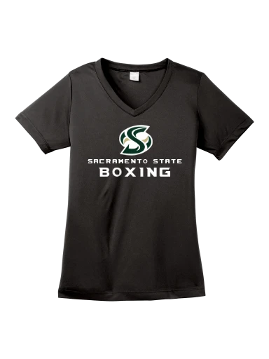 Sport-Tek Women's V-Neck Tee preview, front