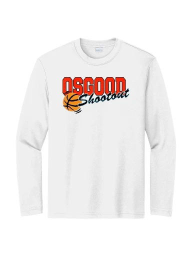 Youth Long Sleeve PosiCharge Competitor Tee preview, front