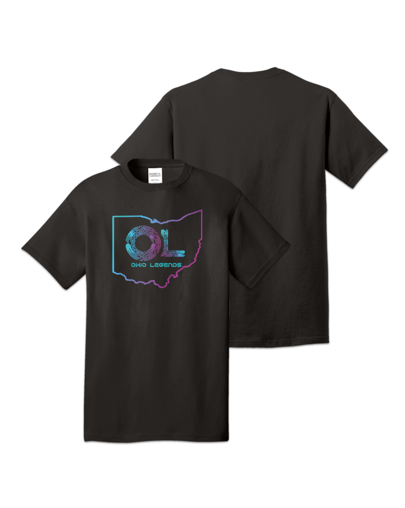 Rendered product preview, stack