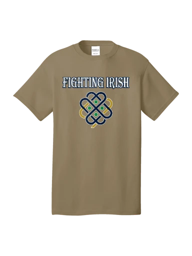 GVYF Fighting Irish Core Cotton Tee preview, front