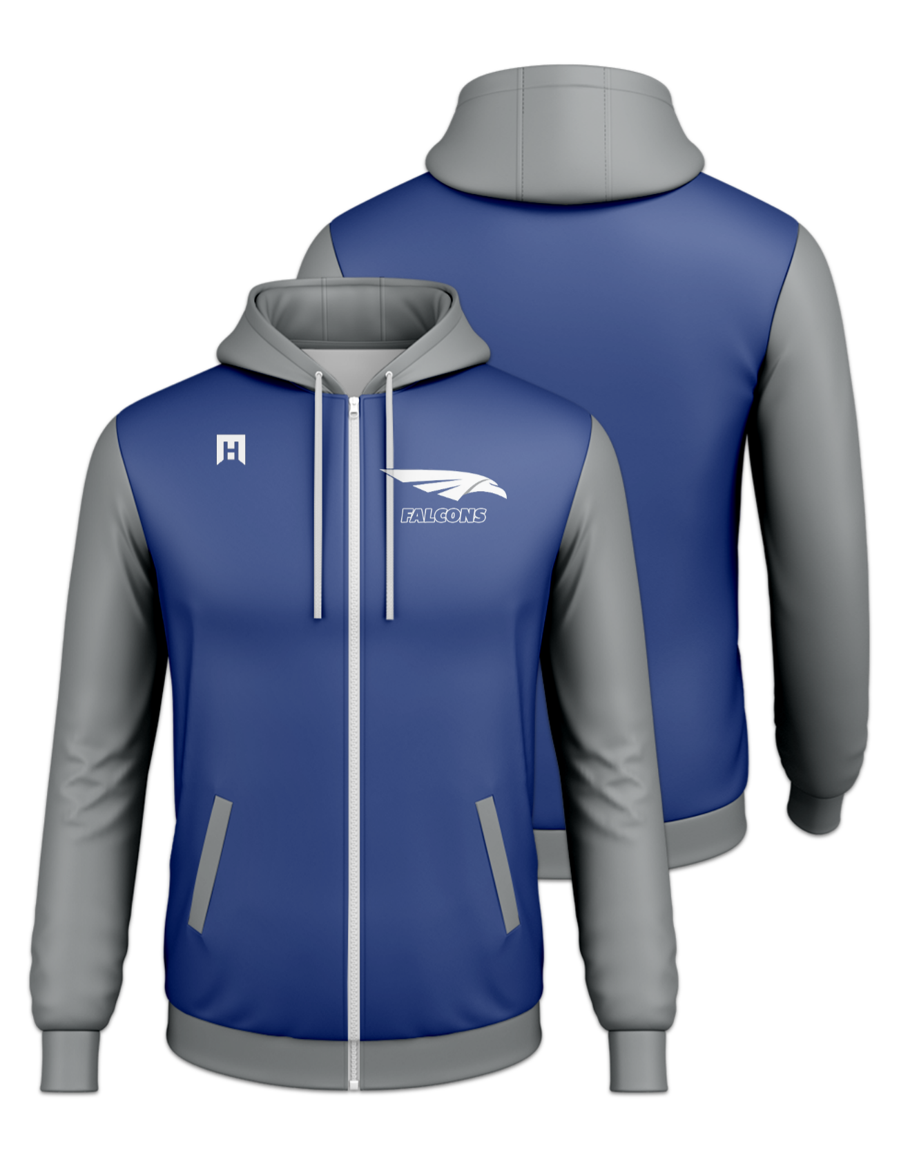 Rendered product preview, stack