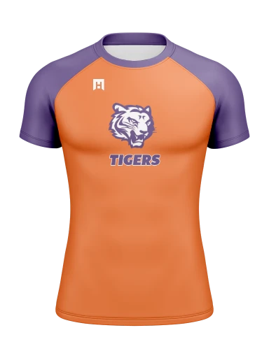 Men’s Compression Raglan Rash Guard preview, front