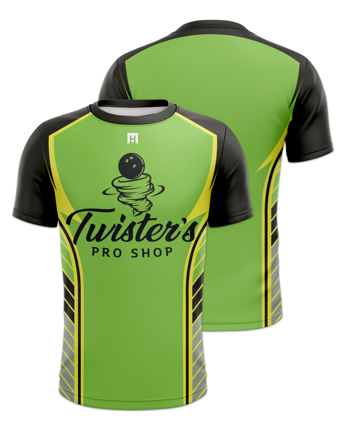 Rendered product preview, stack