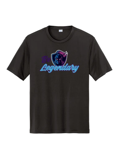 Be Legendary Perf. Tee preview, front