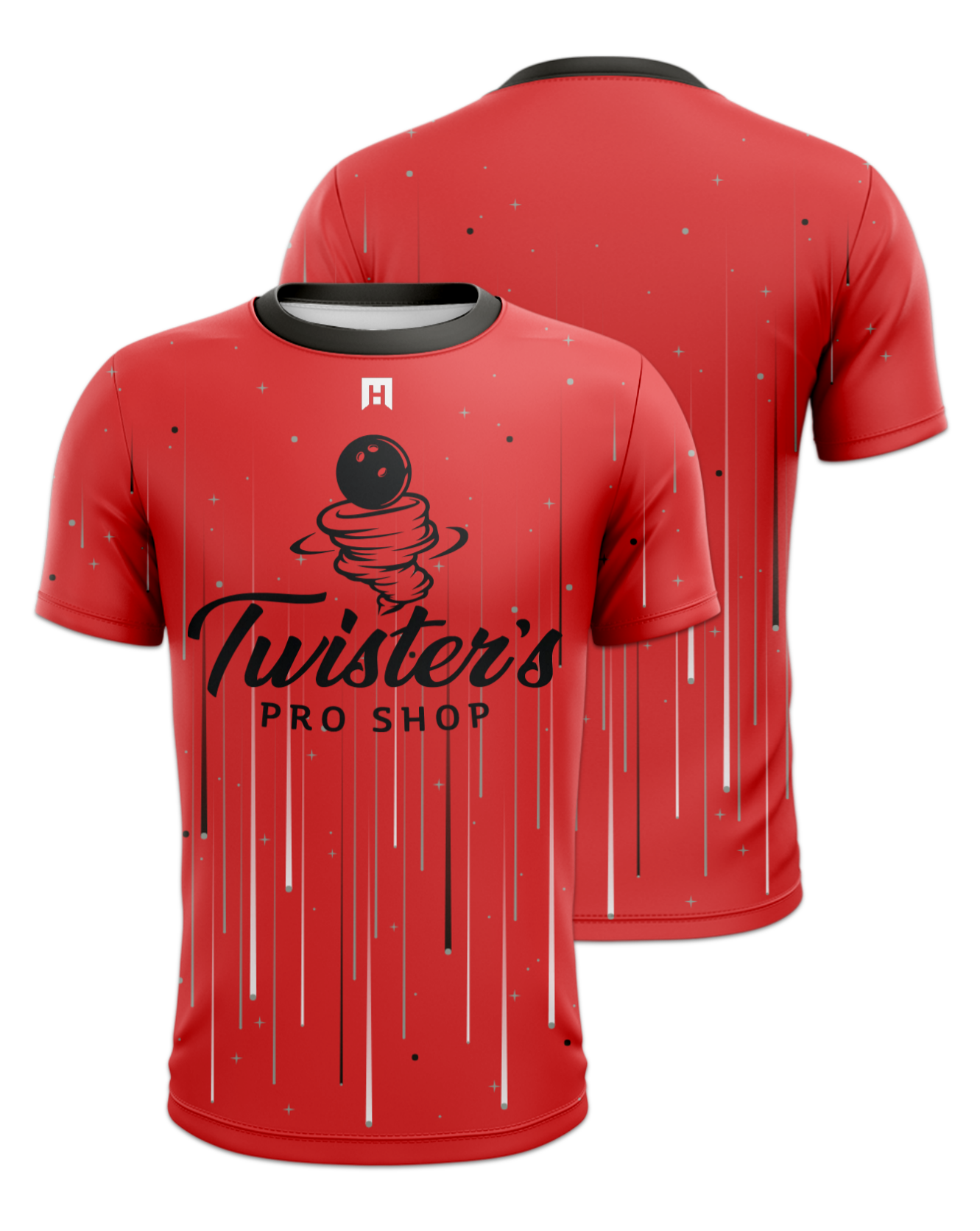 Rendered product preview, stack