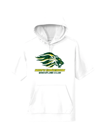 Sport-Tek Sport-Wick Fleece Short Sleeve Hooded Pullover preview, front