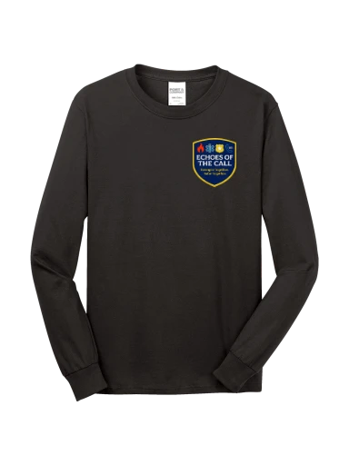 Port & Co Long Sleeve Core Cotton Tee preview, front