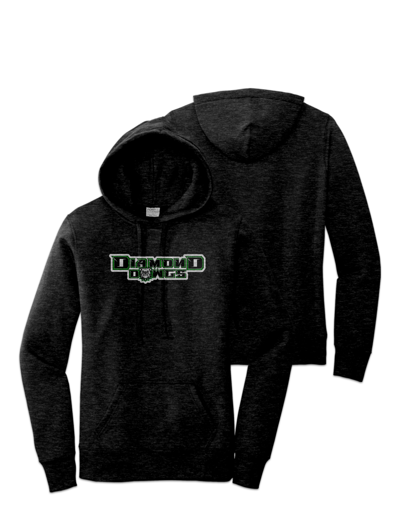 Rendered product preview, stack