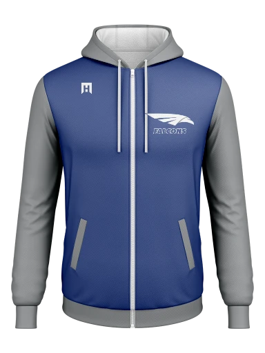Full Zip Poly Fleece Hoodie preview, front