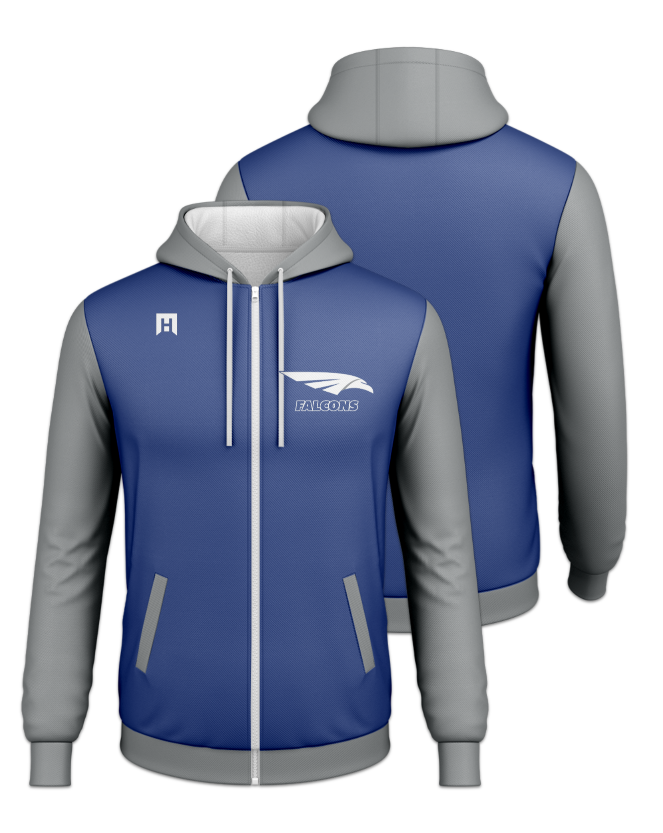 Rendered product preview, stack