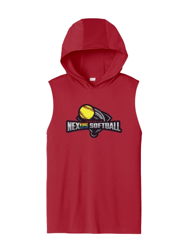 Sport-Tek Competitor Sleeveless Hoodie preview, front