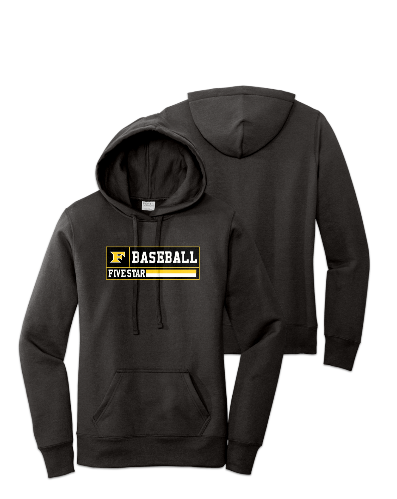 Rendered product preview, stack