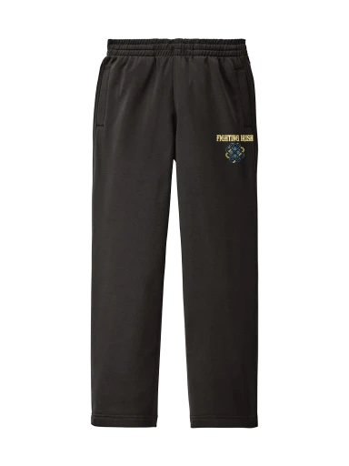GVYF Fighting Irish Youth Sport-Wick Fleece Pant preview, front