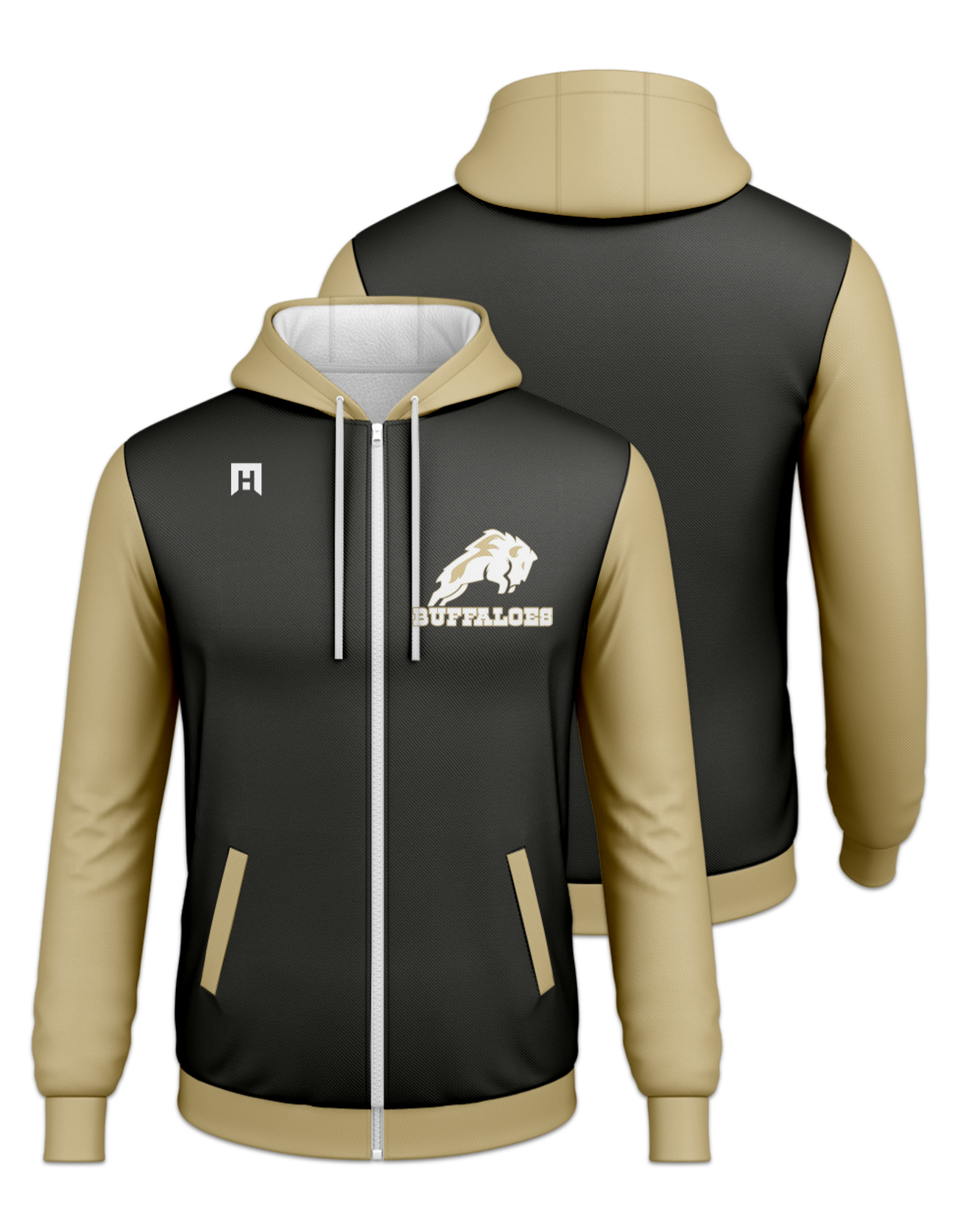 Rendered product preview, stack