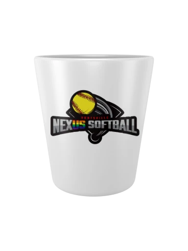 Ceramic Shot Glass 2oz preview, front