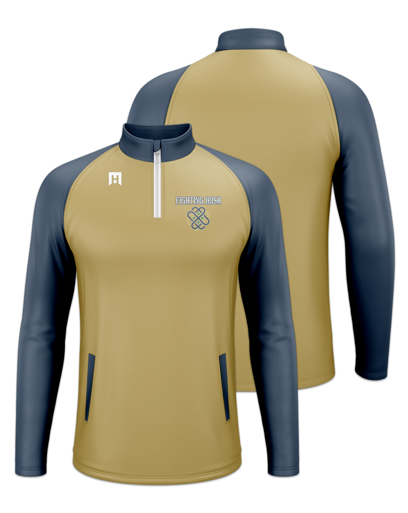 Rendered product preview, stack