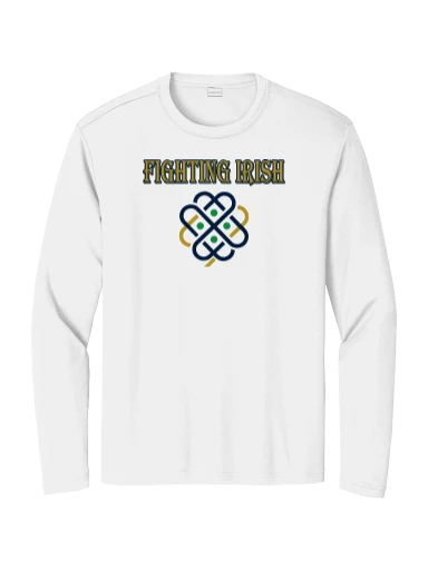 GVYF Fighting Irish Long Sleeve PosiCharge Competitor Tee preview, front
