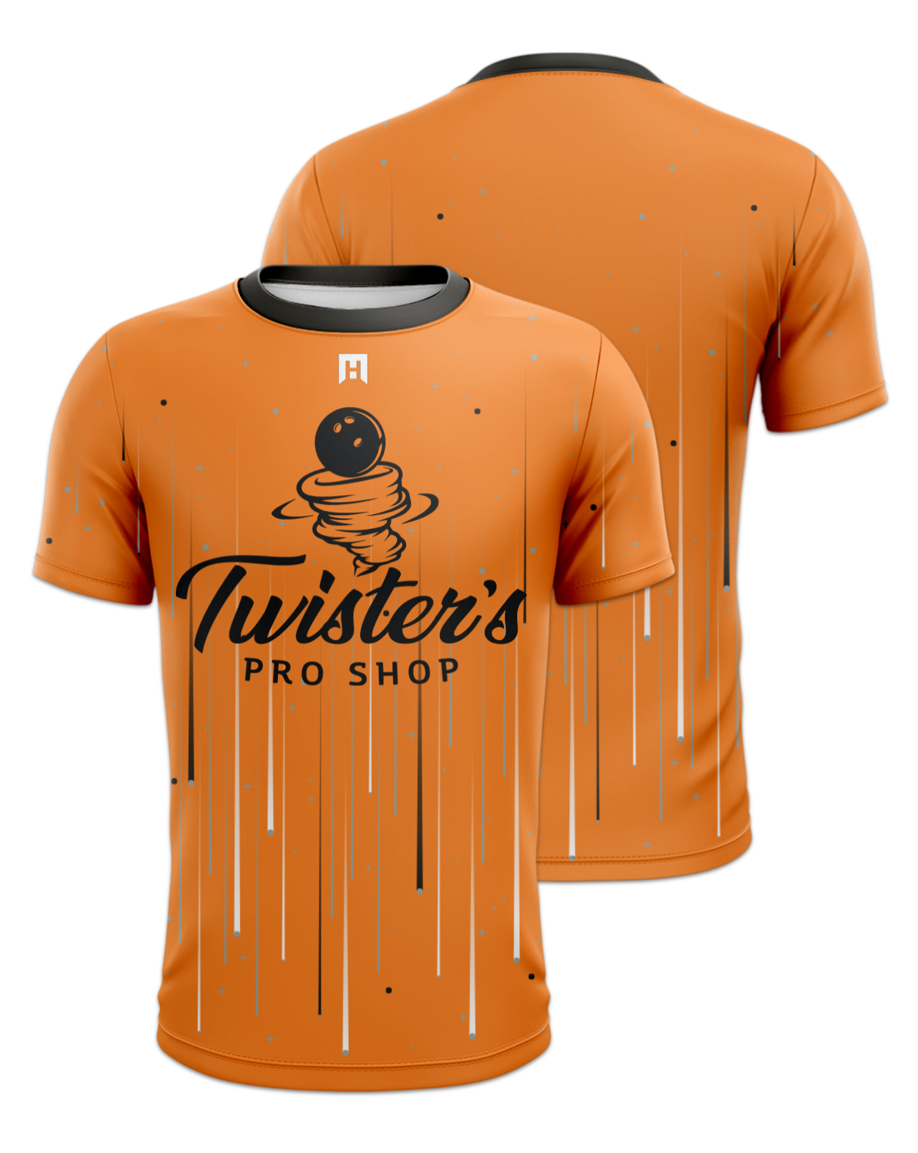 Rendered product preview, stack