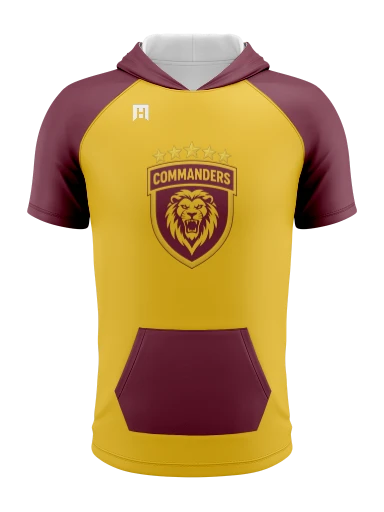 Personalized Men's Lightweight Core Short Sleeve Hoodie preview, front