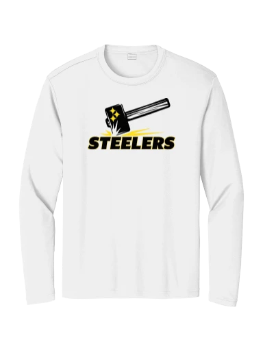 GVYF Steelers Long Sleeve PosiCharge Competitor Tee preview, front