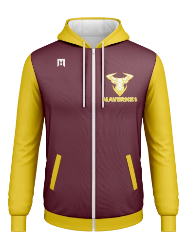 Full Zip Poly Fleece Hoodie preview, front