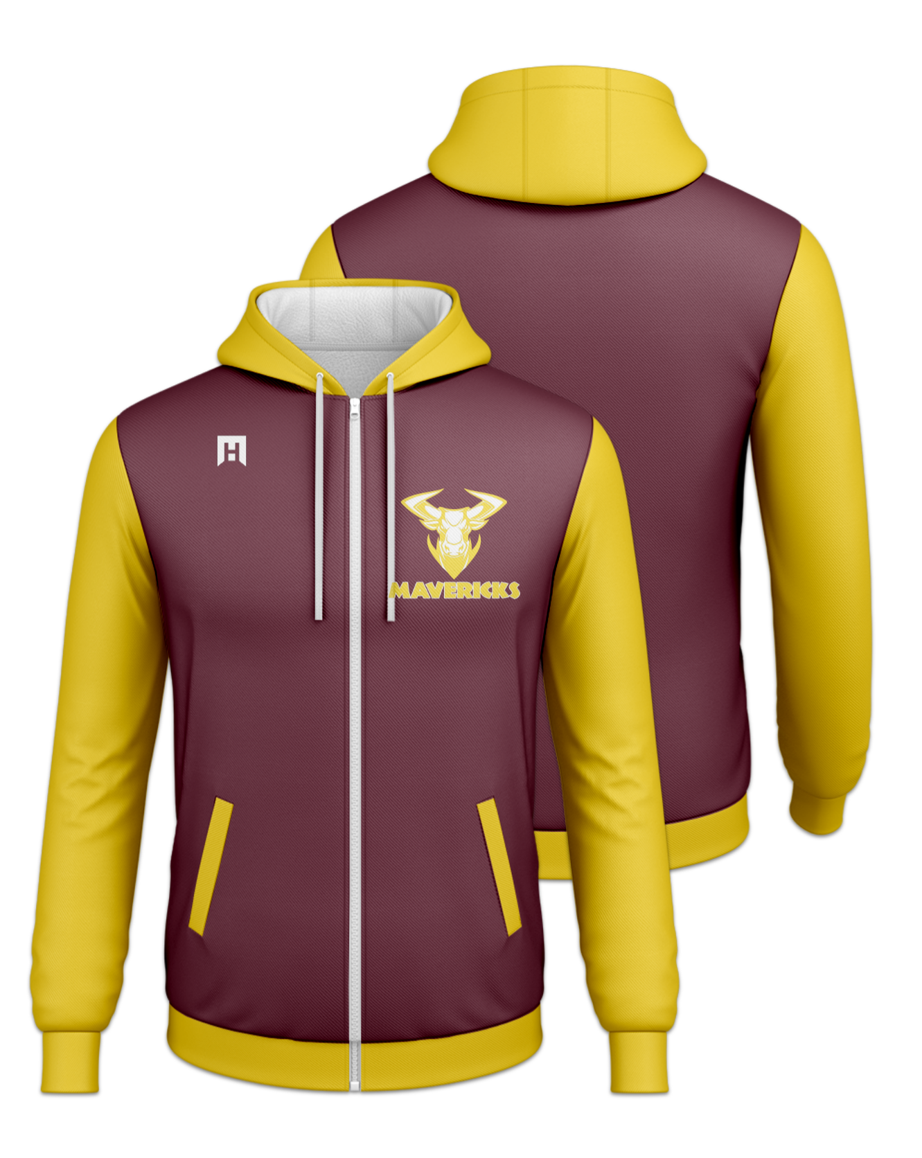 Rendered product preview, stack