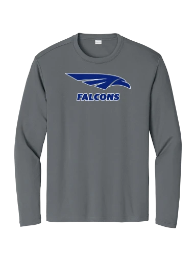 Long Sleeve PosiCharge Competitor Tee preview, front