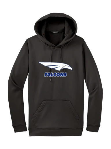 GVYF Falcons Sport-Wick Fleece Hooded Pullover preview, front
