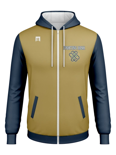 Full Zip Poly Fleece Hoodie preview, front