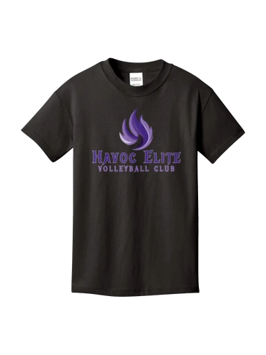 Port & Co Youth Core Cotton Tee preview, front