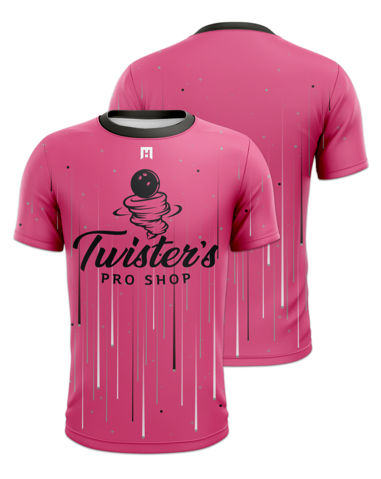 Rendered product preview, stack