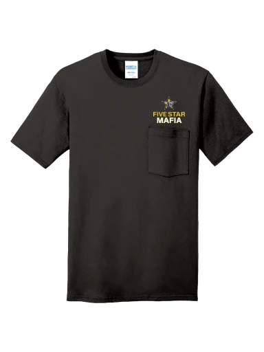 Port & Co Core Cotton Pocket Tee preview, front