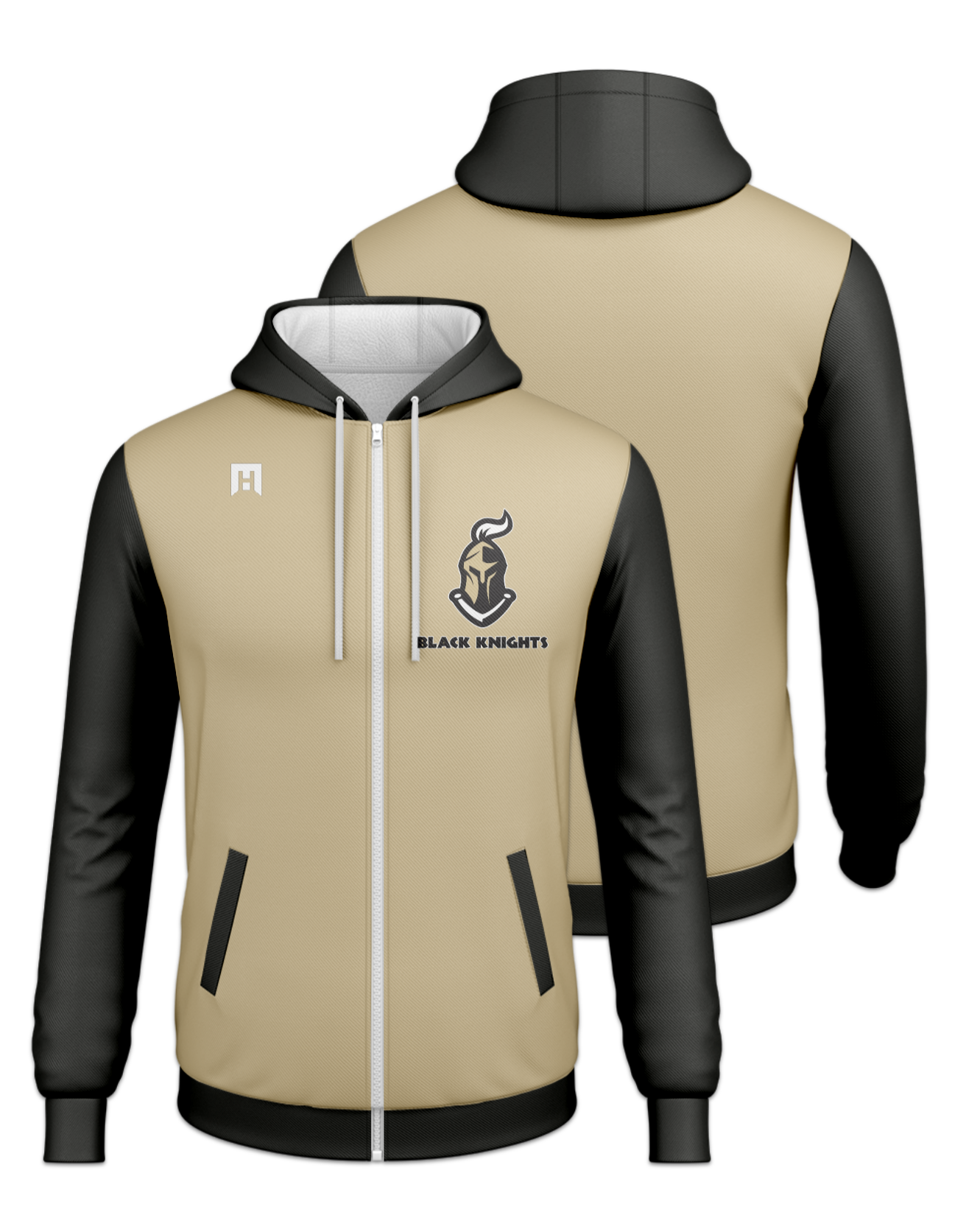 Rendered product preview, stack