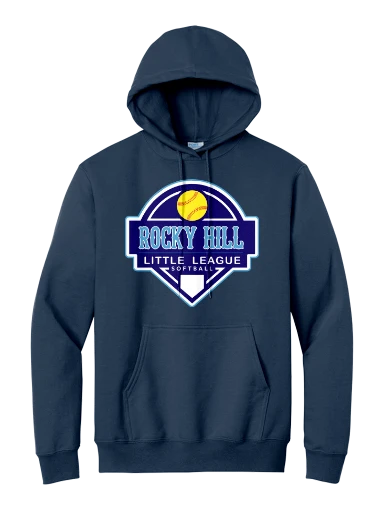 Port & Co Hoodie - Softball preview, front